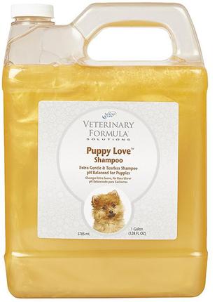 Шампунь для собак і котів veterinary formula puppy love shampoo 3.8 л (736990012067)