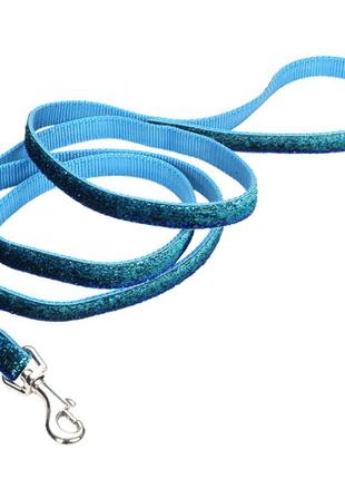 Повідець для собак coastal pet attire sparkles 1 см х 1,8 м синій (76484134326)