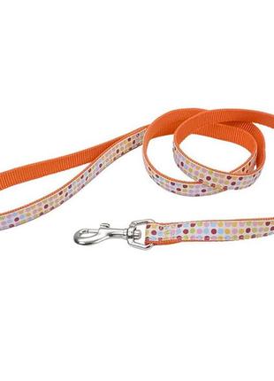 Повідець для собак coastal pet attire ribbon 2.5 смх1.8м точка (76484613029)