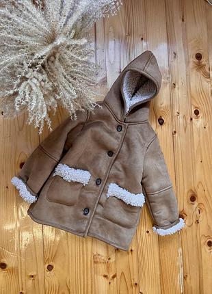Дубленка zara