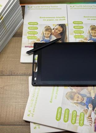 Lcd планшет для малювання 8,5″ , блокнот, планшет для записів2 фото