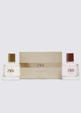 Скидка🌟парфумована вода для жінок Zara gold 90 ml + woman rose gold sp2008 80ml