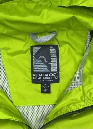 Regatta great outdoor isolite ветровка дождевик l размер салатовая оригинал4 фото