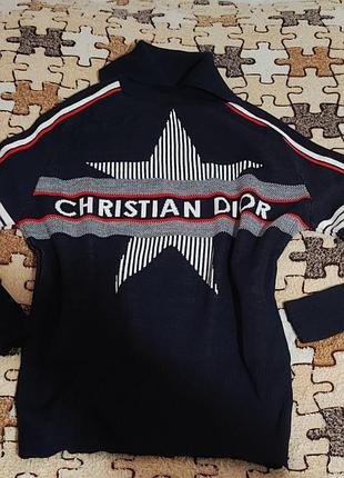 Стильный брендовый свитер,кофта,машинная вязка, турция.1 фото