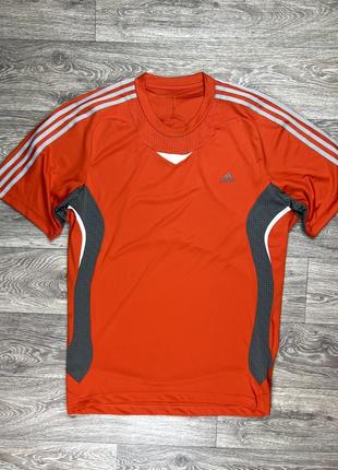 Adidas climacool футболка 2xl размер спортивная оранжевая оригинал