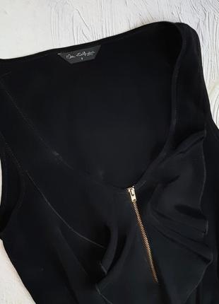 Фірмовий чорний комбінезон із шортами ромпер miss selfridge, розмір 42 — 442 фото