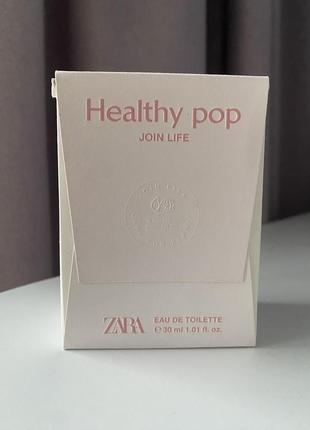 Туалетная вода zara healthy pop join life 30 ml1 фото