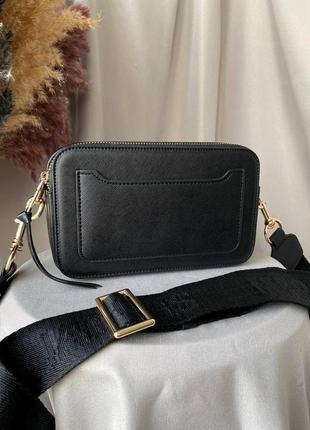 Женская сумка marc jacobs black люкс качество4 фото