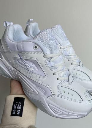 Женские кроссовки nike m2k tekno "white"