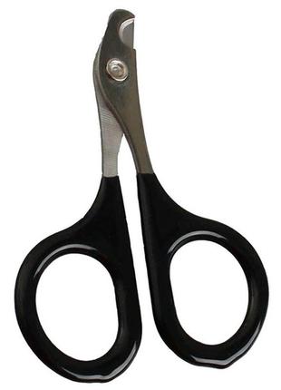 Когтерез для кошек и собак мелких пород flamingo nail scissors 8 x 5,5 см черный (5415245024301)