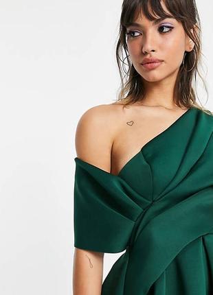 Розпродаж сукня asos міді на одне плече7 фото