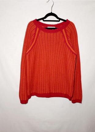 Яскравий вязаний светр