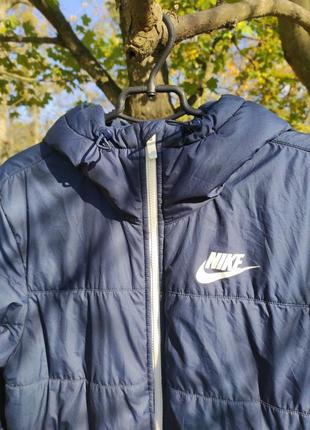 Куртка nike thermore synthetic - fill hooded зимова на флісі3 фото