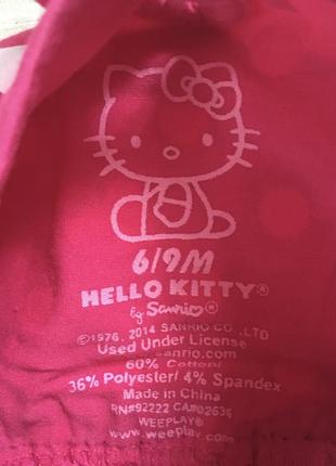 Платье с трусиками для девочки hello kitty8 фото