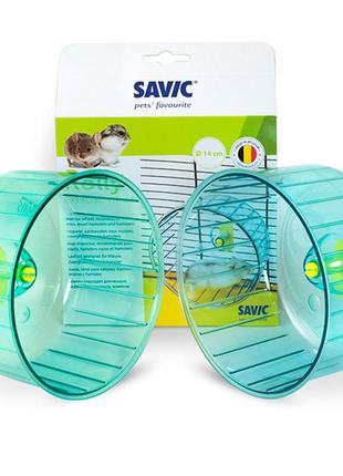 Бігове колесо для гризунів savic rolly 14х9,5 см блакитний (5411388001384)