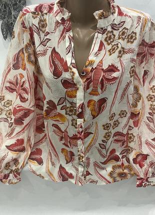 Шикарная воздушная батистовая рубашка