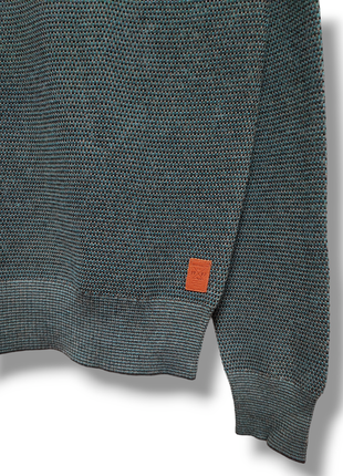 Классный мужской пуловер кофта v вырез шерсть хлопок4 фото