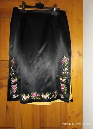 Юбка женская,винтаж, вышивка,етностиль.