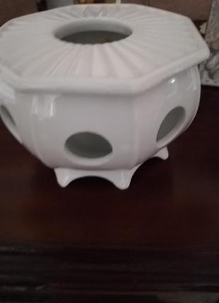 Подогреватель на ножках фарфоровый для заварника,кофейника gerold германия