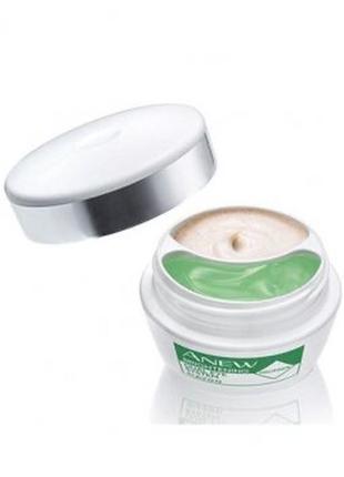 Система 2в1 гель + крем от темных кругов под глазами avon anew clinical1 фото