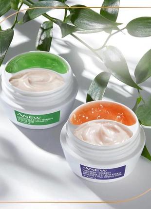 Система 2в1 гель + крем от темных кругов под глазами avon anew clinical2 фото