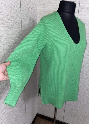 Шерстяной свитер-пуловер h&amp;m 5