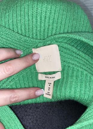Шерстяной свитер-пуловер h&amp;m 9
