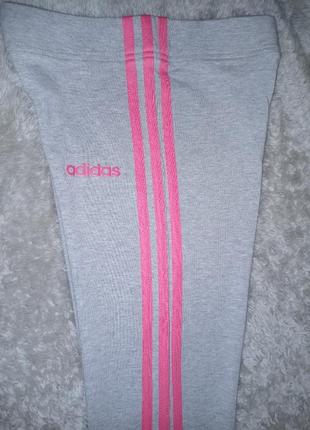 Лосины, леггинсы для девочки adidas4 фото