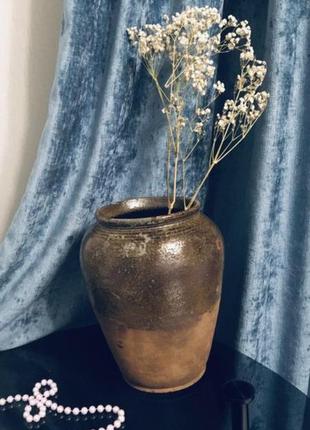 🔥 ваза 🔥 горшок старинный винтаж урстр керамика3 фото