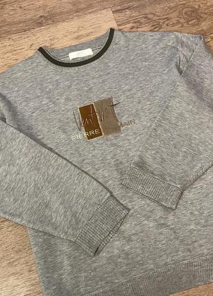 Стильний світшот кофта pierre balmain paris vintage оригінал в ідеальному стані худі