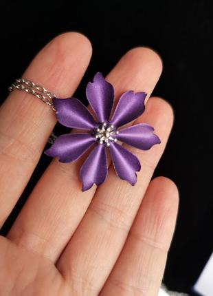 Кулон англия, indulgence, эмаль цветок, эмаль