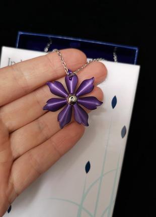 Кулон англия, indulgence, эмаль цветок, эмаль3 фото