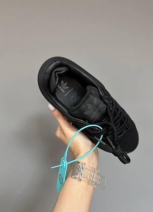 Кроссовки adidas campus x bad bunny black premium4 фото
