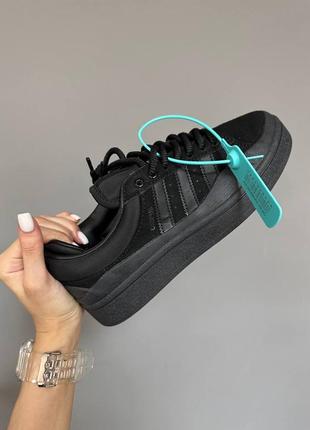 Кроссовки adidas campus x bad bunny black premium3 фото