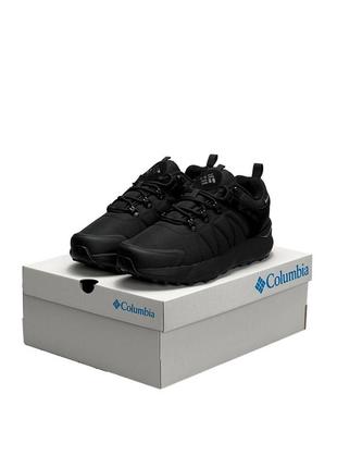 Мужские кроссовки columbia facet low trinsulate all black termo❄️9 фото