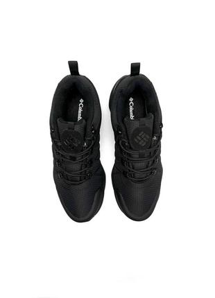 Мужские кроссовки columbia facet low trinsulate all black termo❄️7 фото