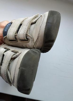 Кожаные туфли полуботинки демисезонные ессо 30р. 19.3 см.7 фото