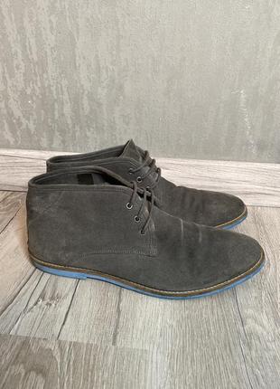 Замшеві черевики kurt geiger 44р