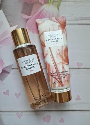 Комплект лосьон и мист victoria's secret оригинал