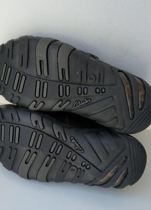 Кожаные туфли clarks 9f 27р. 17.5 см.10 фото