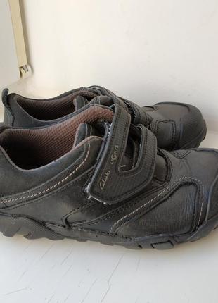 Кожаные туфли clarks 9f 27р. 17.5 см.3 фото
