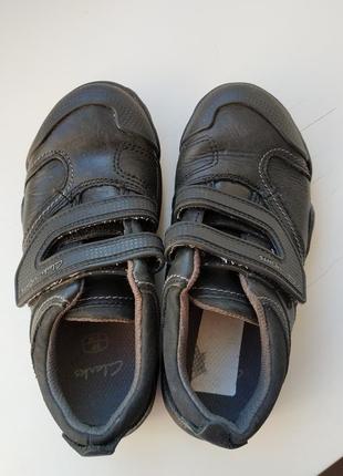 Кожаные туфли clarks 9f 27р. 17.5 см.5 фото