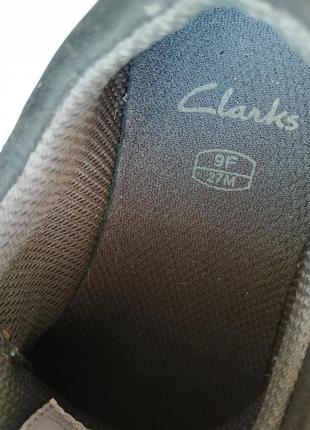 Кожаные туфли clarks 9f 27р. 17.5 см.9 фото