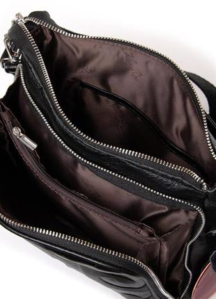 Женская кожаная сумка сумочка на плечо3 фото