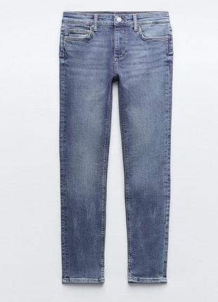 Брюки штаны джинсы скинни zara 36 s/m2 фото