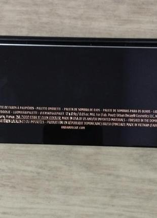 Палетка тіней urban decay naked robin eisenberg palette3 фото