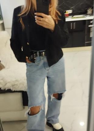 Джинсы трубы