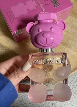 Moschino toy 2 bubble gum 100 мл (оригинальная качество)💕