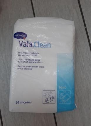 Одноразовые перчатки для мытья vala clean 50шт5 фото