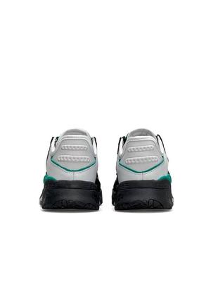 Жіночі кросівки adidas originals niteball new black green8 фото